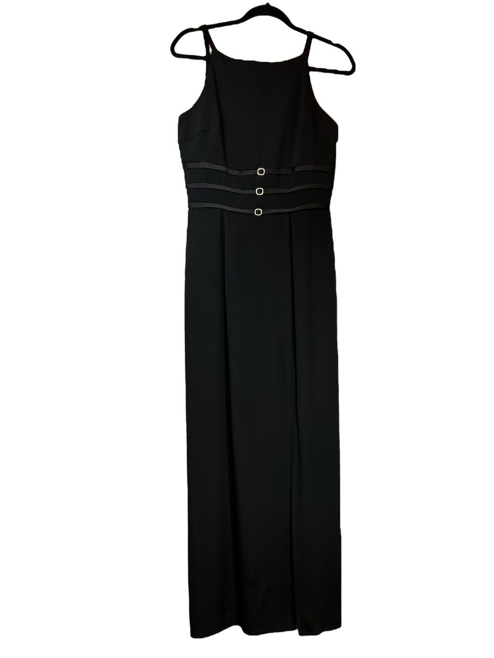 NWT Vintage Dave and Johnny Black Formal Dress - Size 8